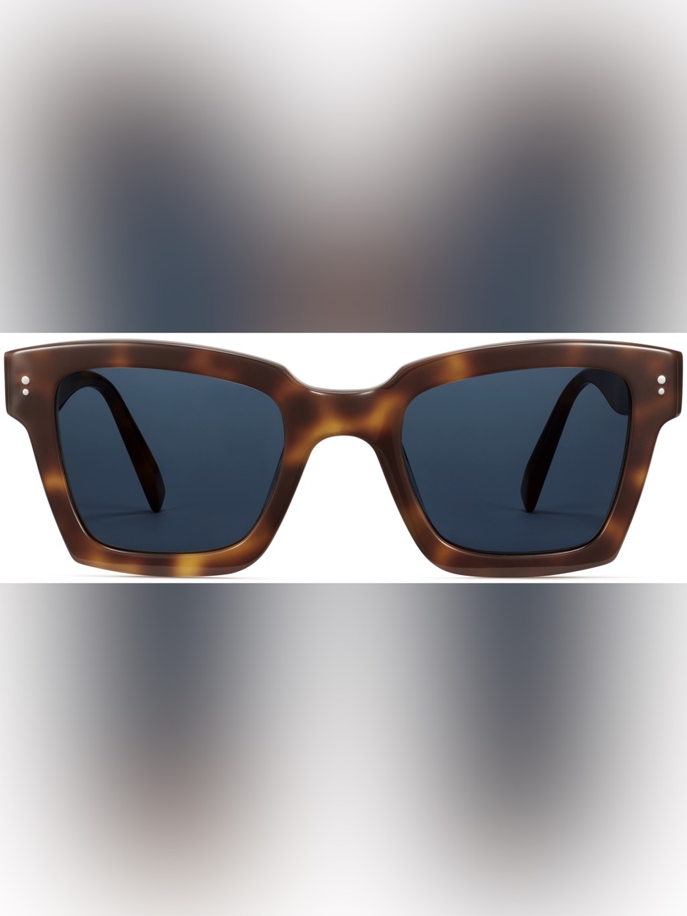 Warby Parker Sonia Sunglasses Frame - Wide Fit - Oak Barrel Tortoise + Case - Picture 6 of 6